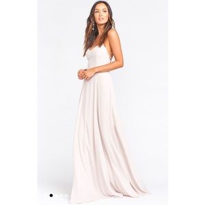 Goddess Godshaw Dress, Show Me The Ring Crisp